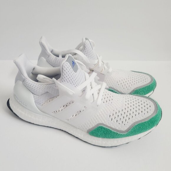 NEW Adidas Ultraboost 1.0 DNA Shoes GY9134 Size 9 White Green